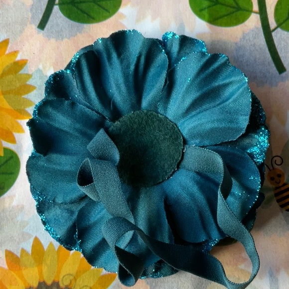 🪻 TIEKS TEAL FLOWER 🪻 NWOT - Picture 16 of 16
